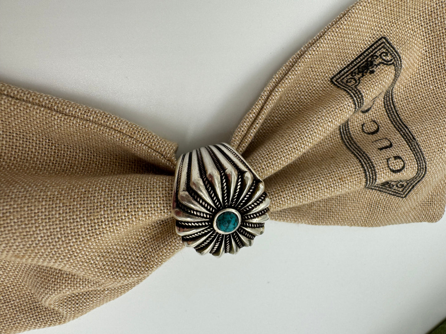 Gucci Ring Silber Neu Größe 13