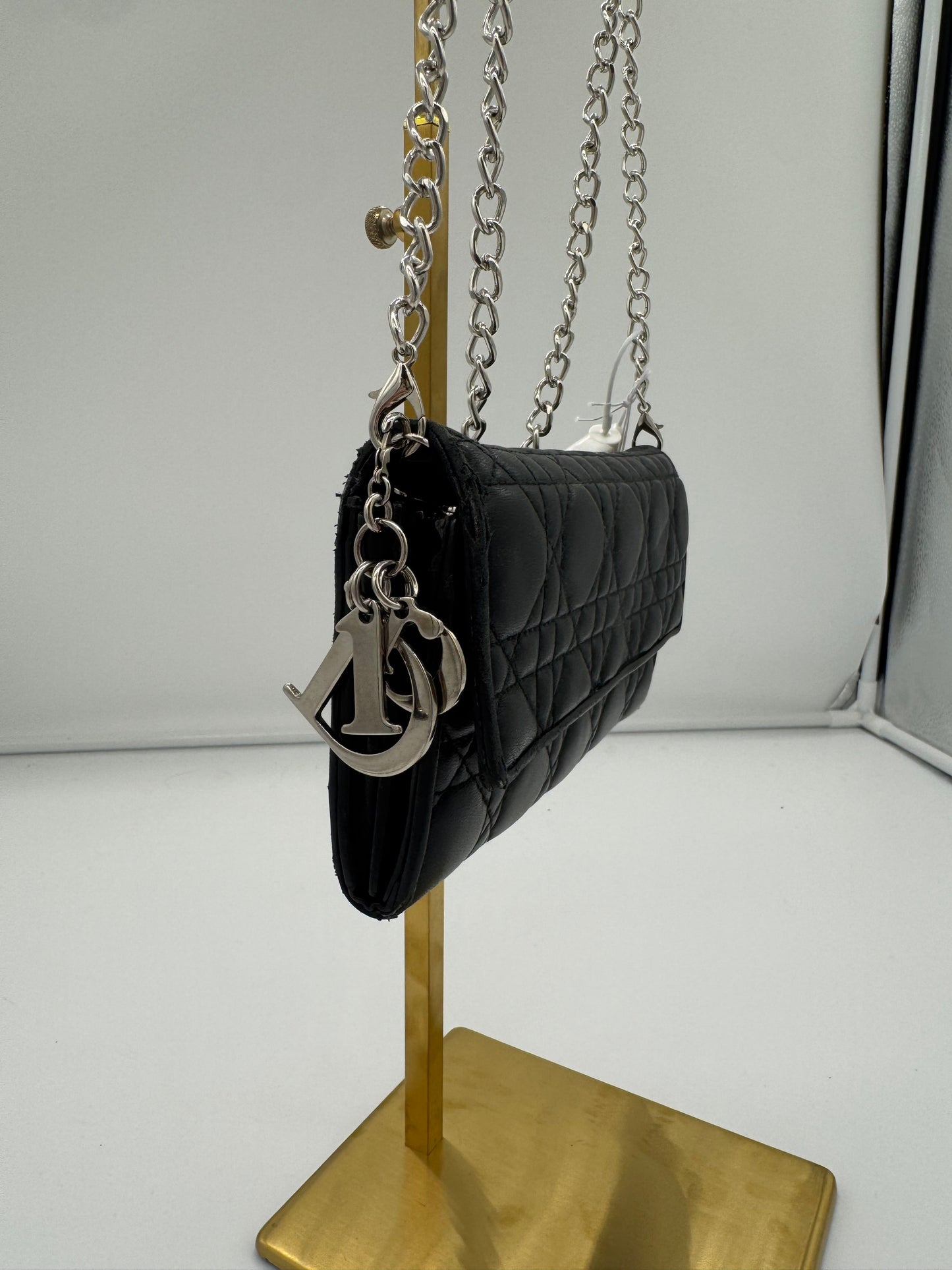 Dior Wallet on Chain schwarz