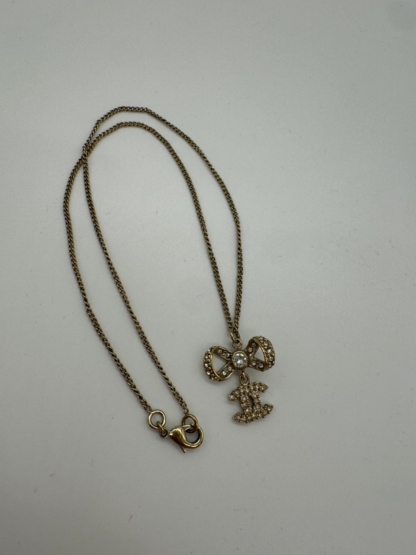 Chanel Kette Schleife