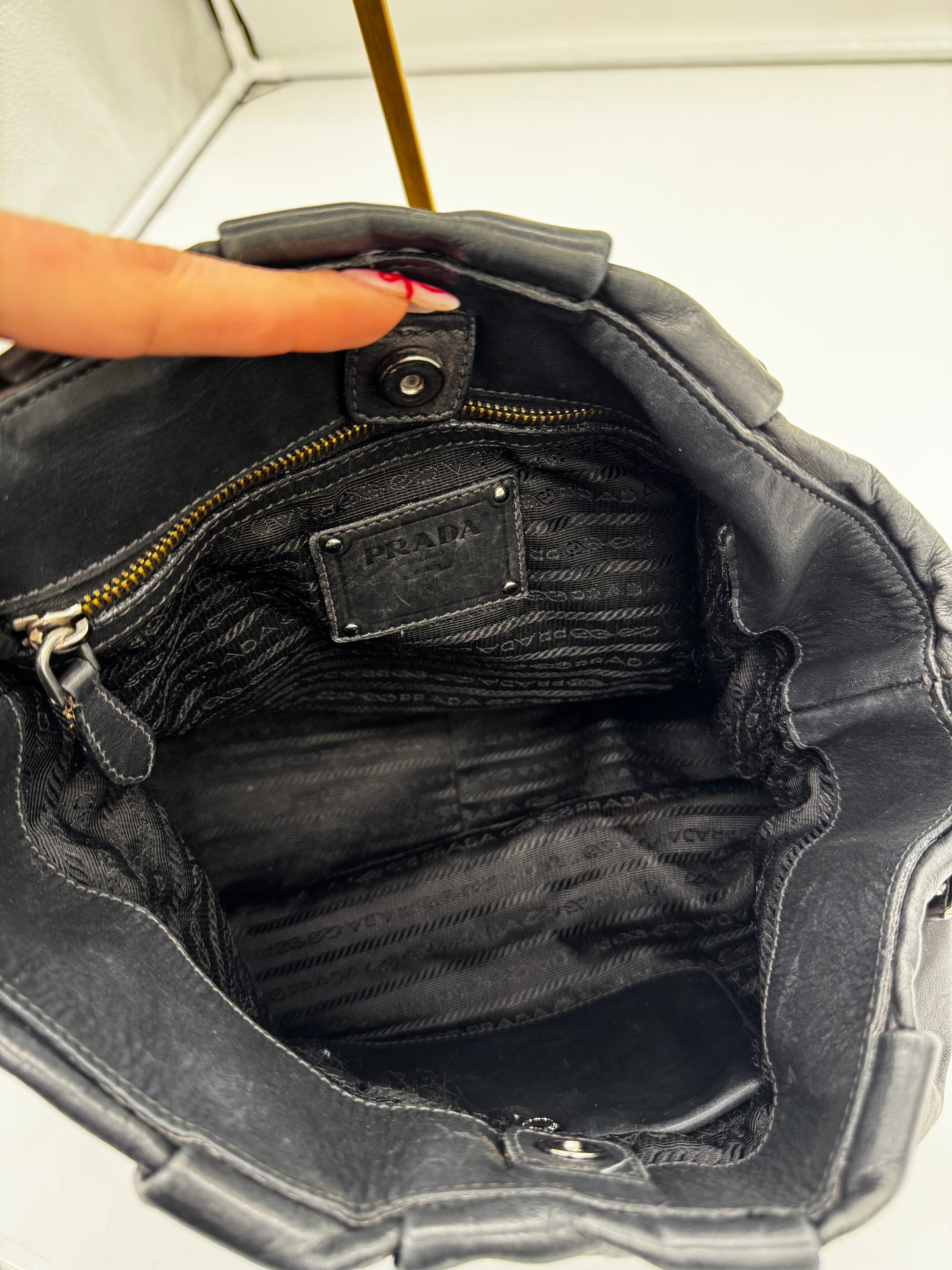 Prada Leder Tasche