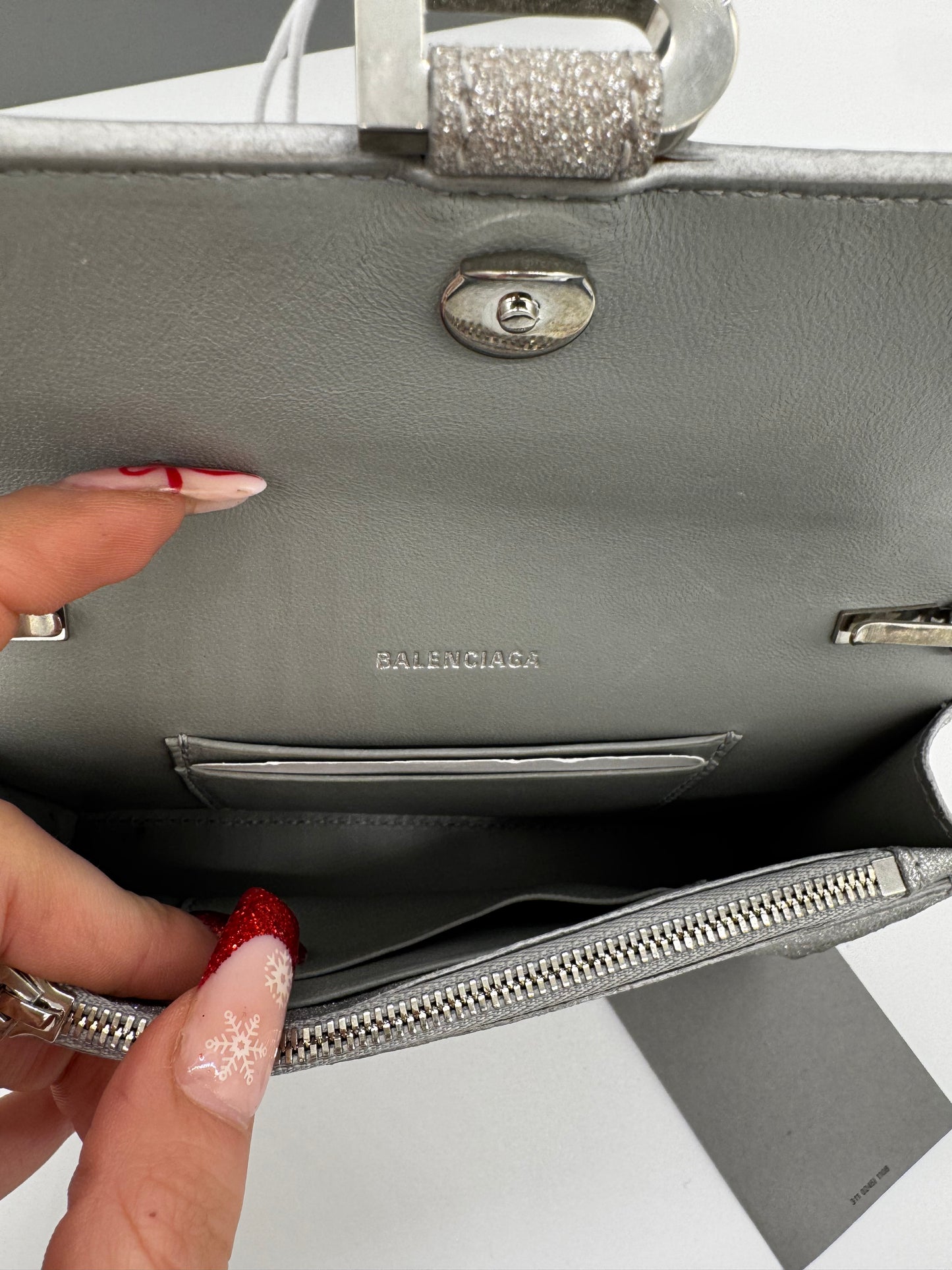 Balenciaga Hourglass Abendtasche