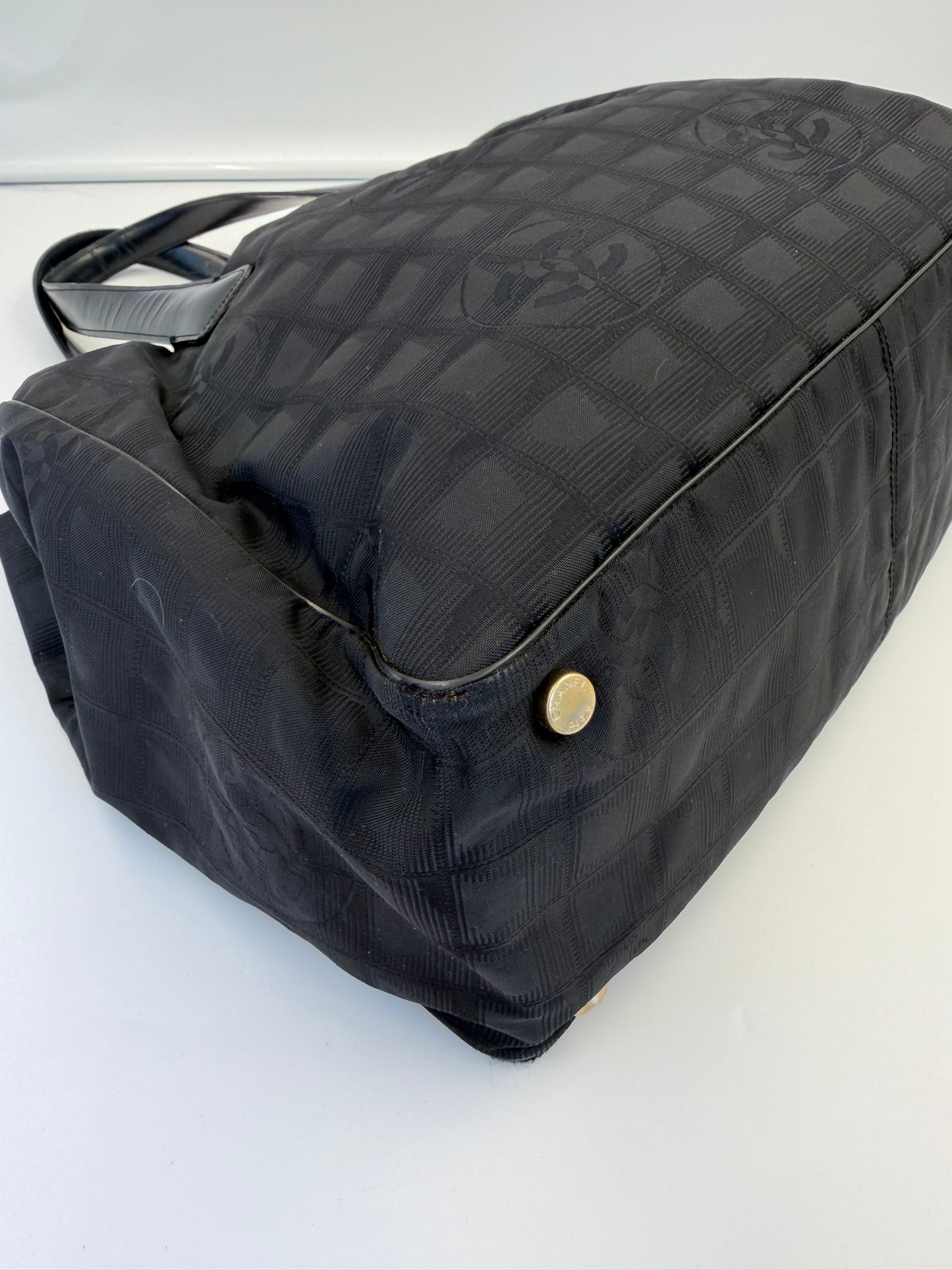 Chanel Shopper Travel line Black