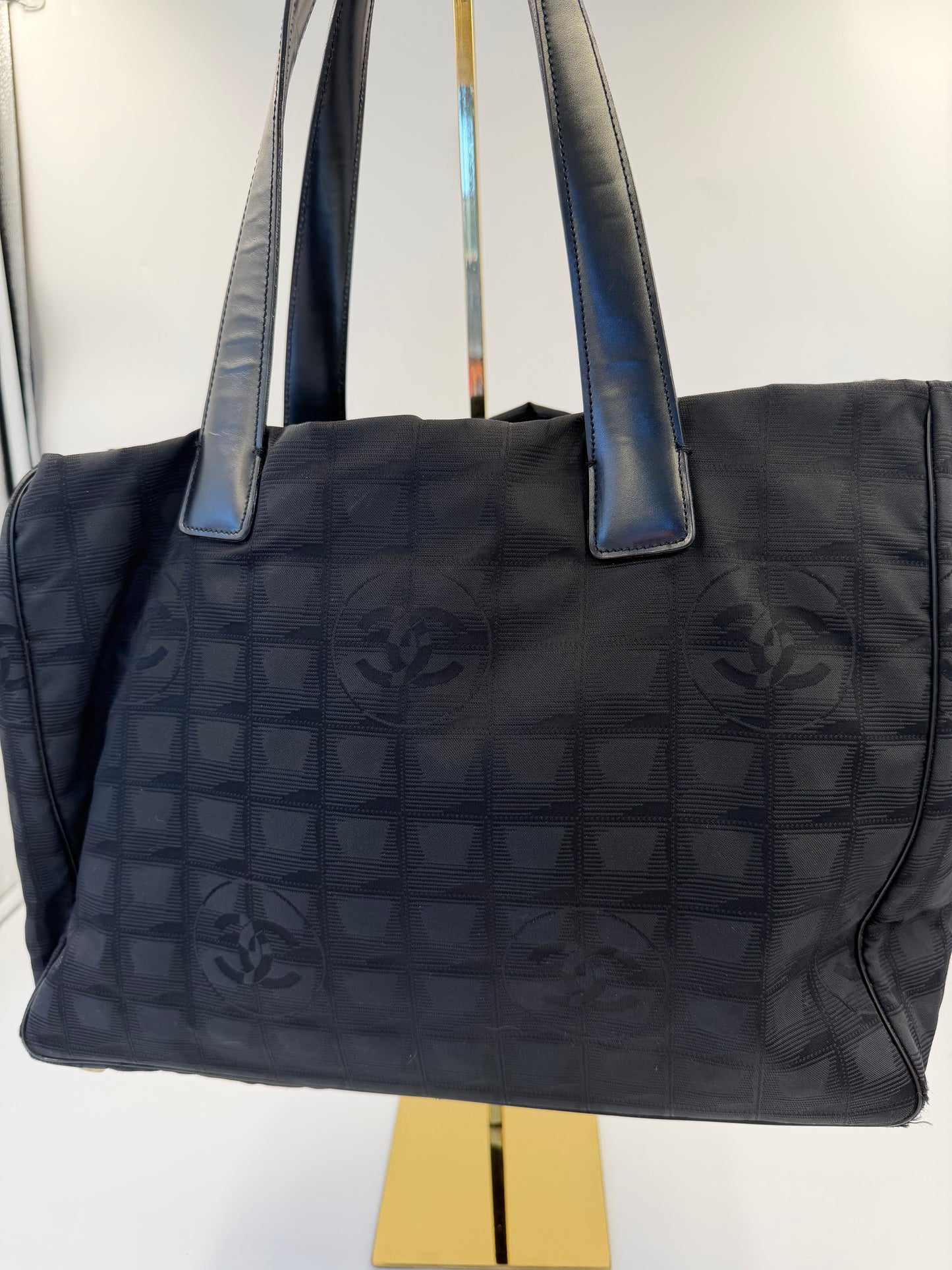 Chanel Shopper Travel line Black