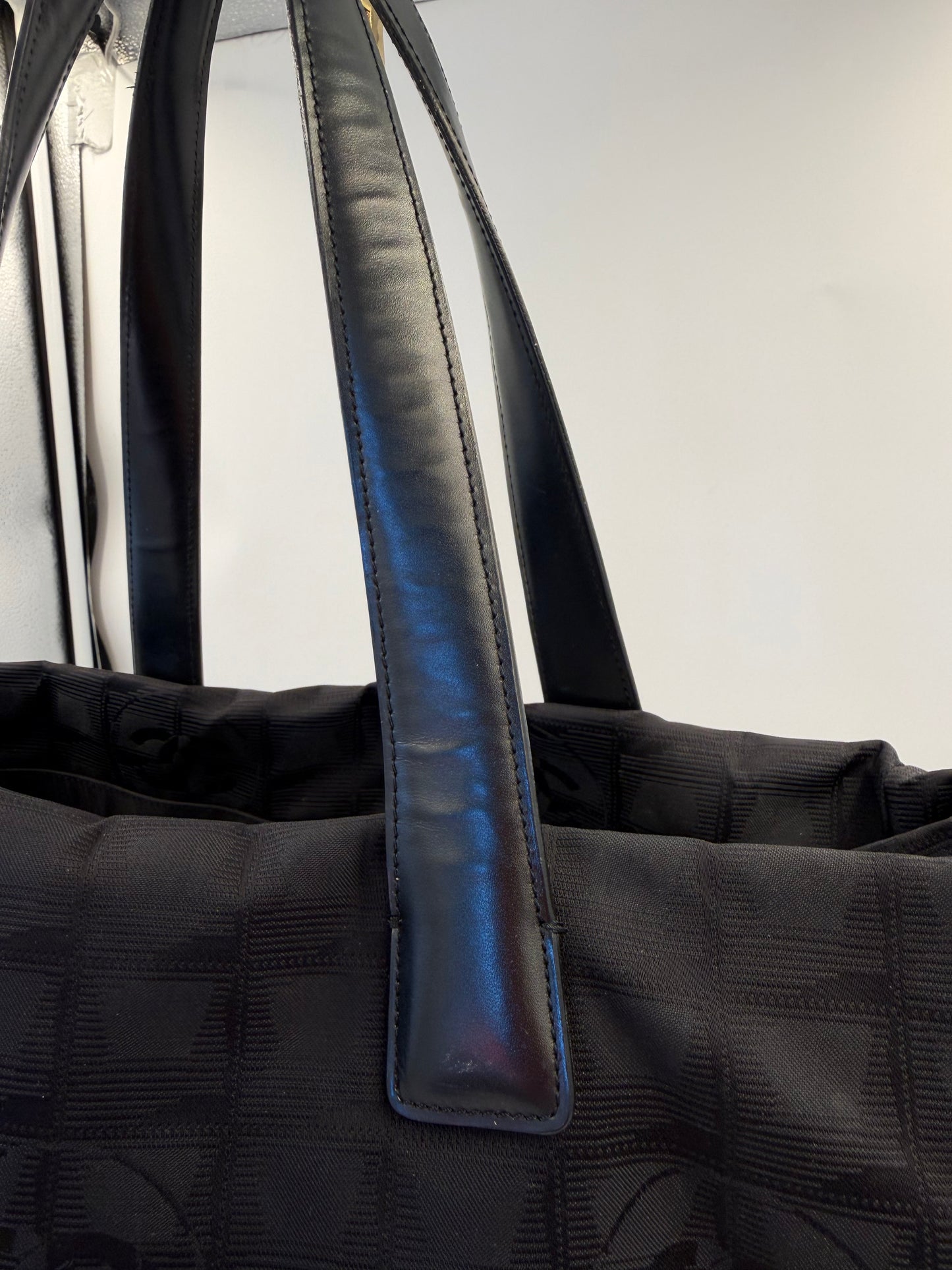 Chanel Shopper Travel line Black