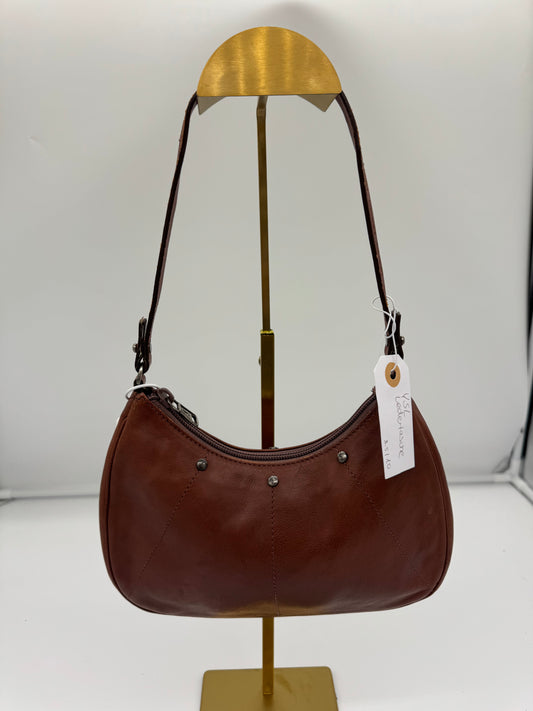 Ysl Ledertasche braun