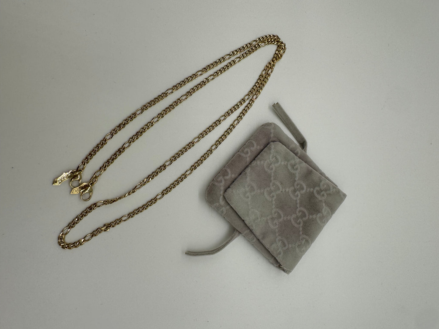 Gucci Kette Goldfarben Neu