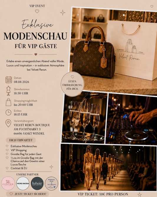 Modenschau Ticket 08.08.26