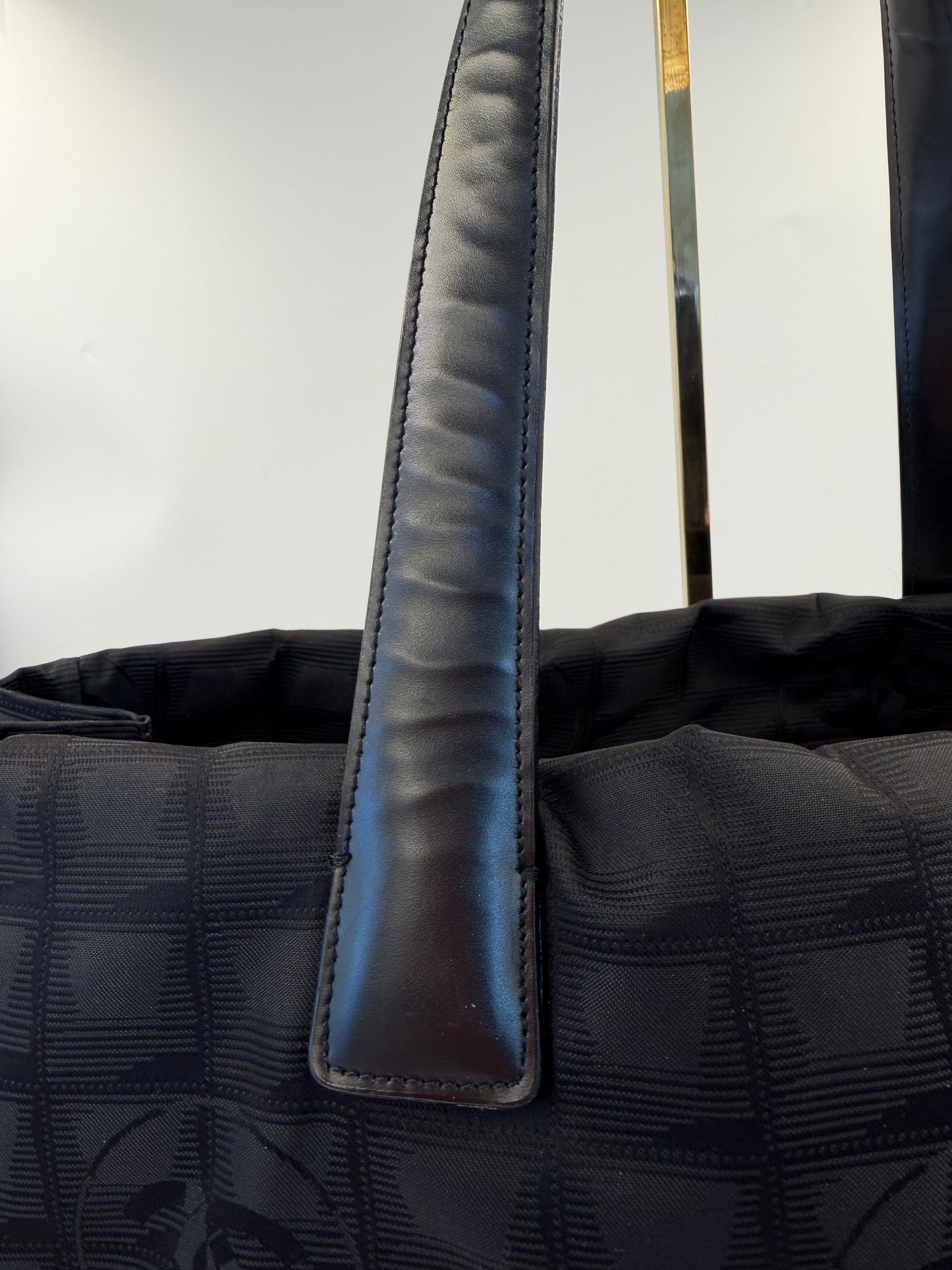 Chanel Shopper Travel line Black