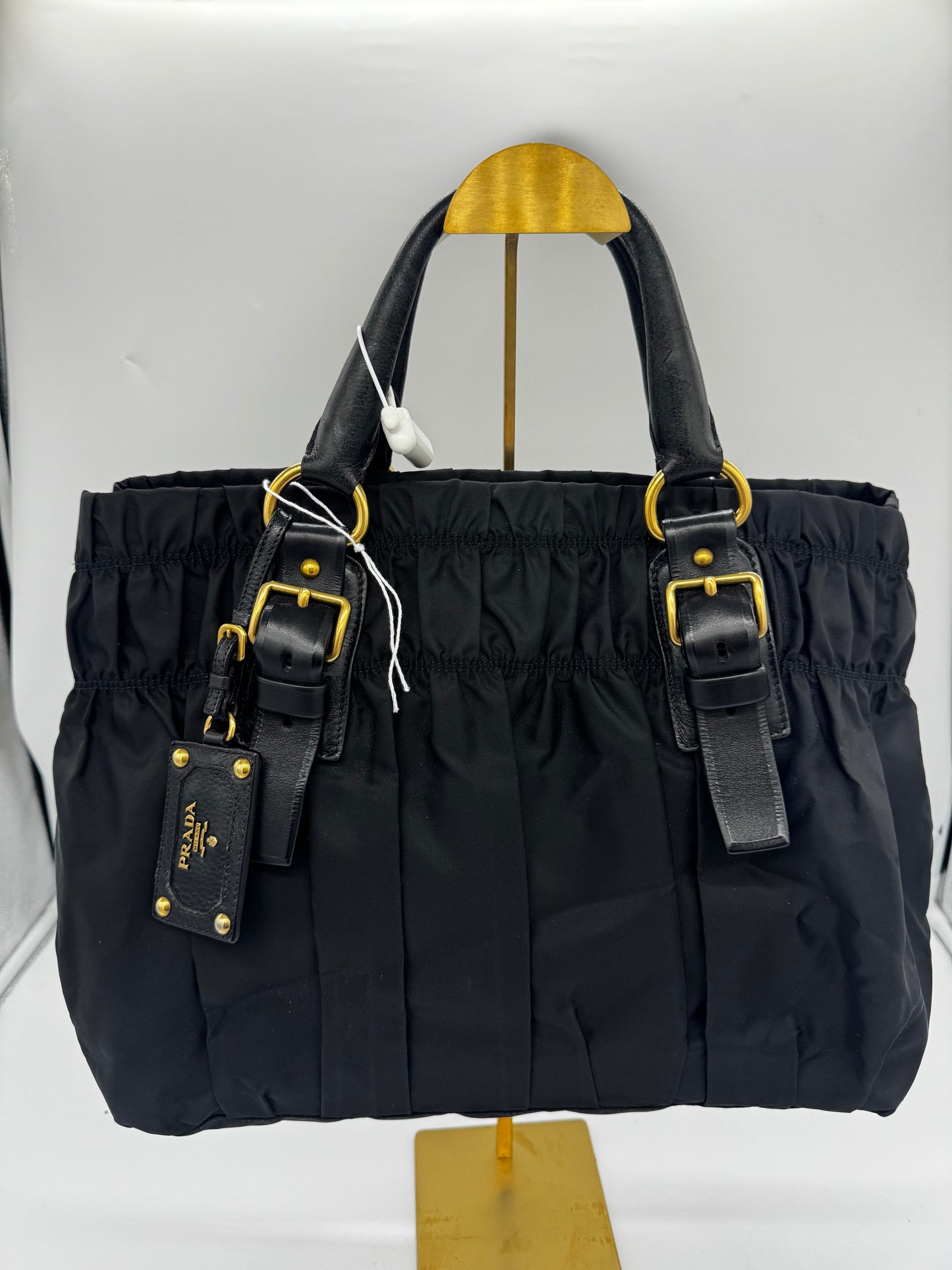 Prada Nylon Shopper Black