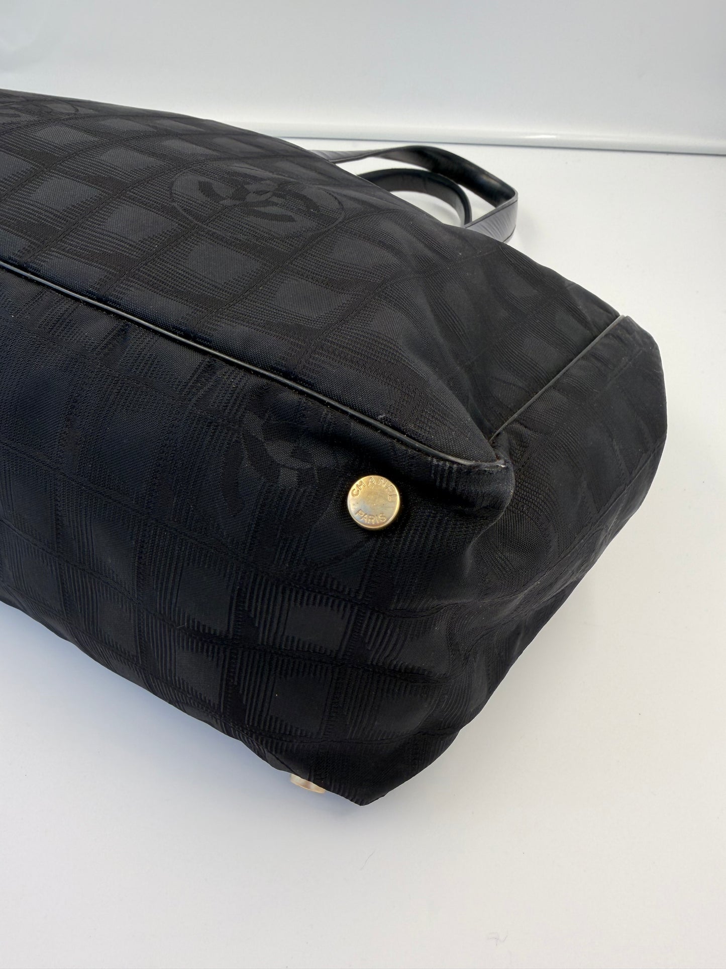 Chanel Shopper Travel line Black