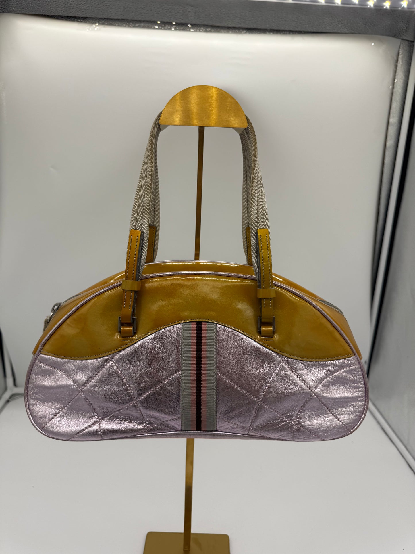 Prada Metallic Bag
