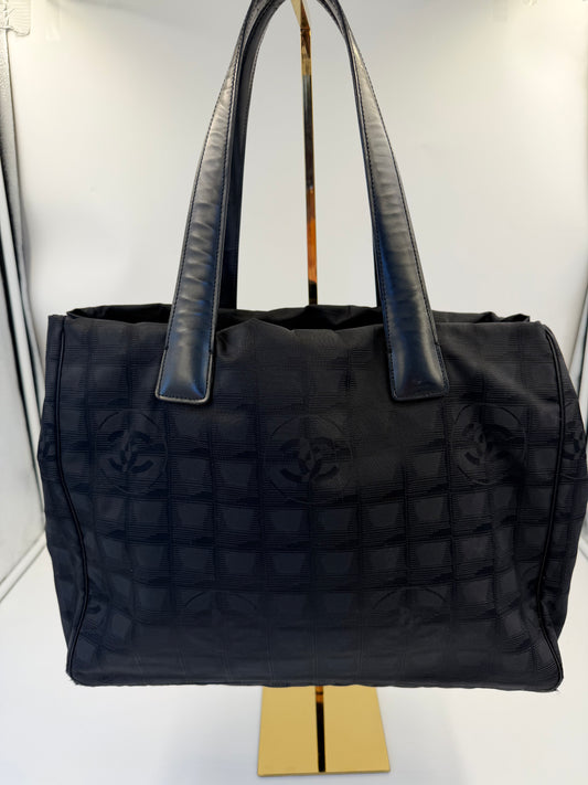 Chanel Shopper Travel line Black