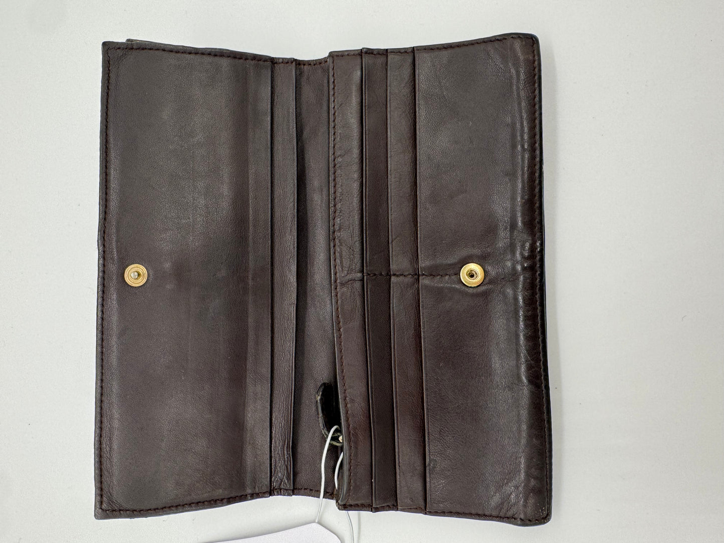 Bottega Veneta Long Wallet Braun