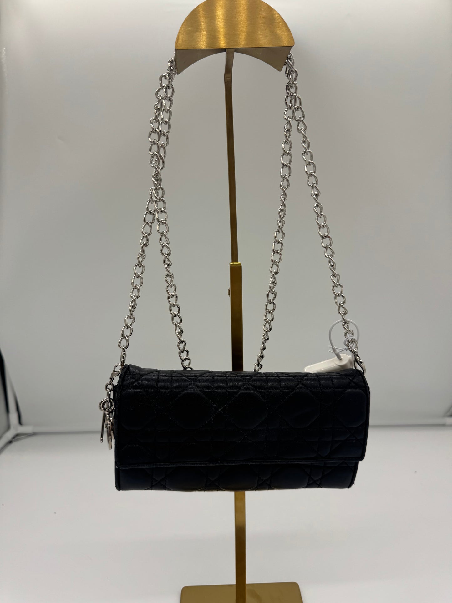 Dior Wallet on Chain schwarz