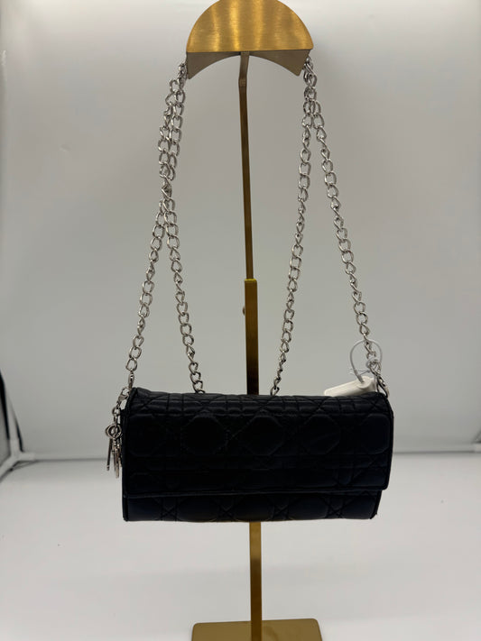 Dior Wallet on Chain schwarz