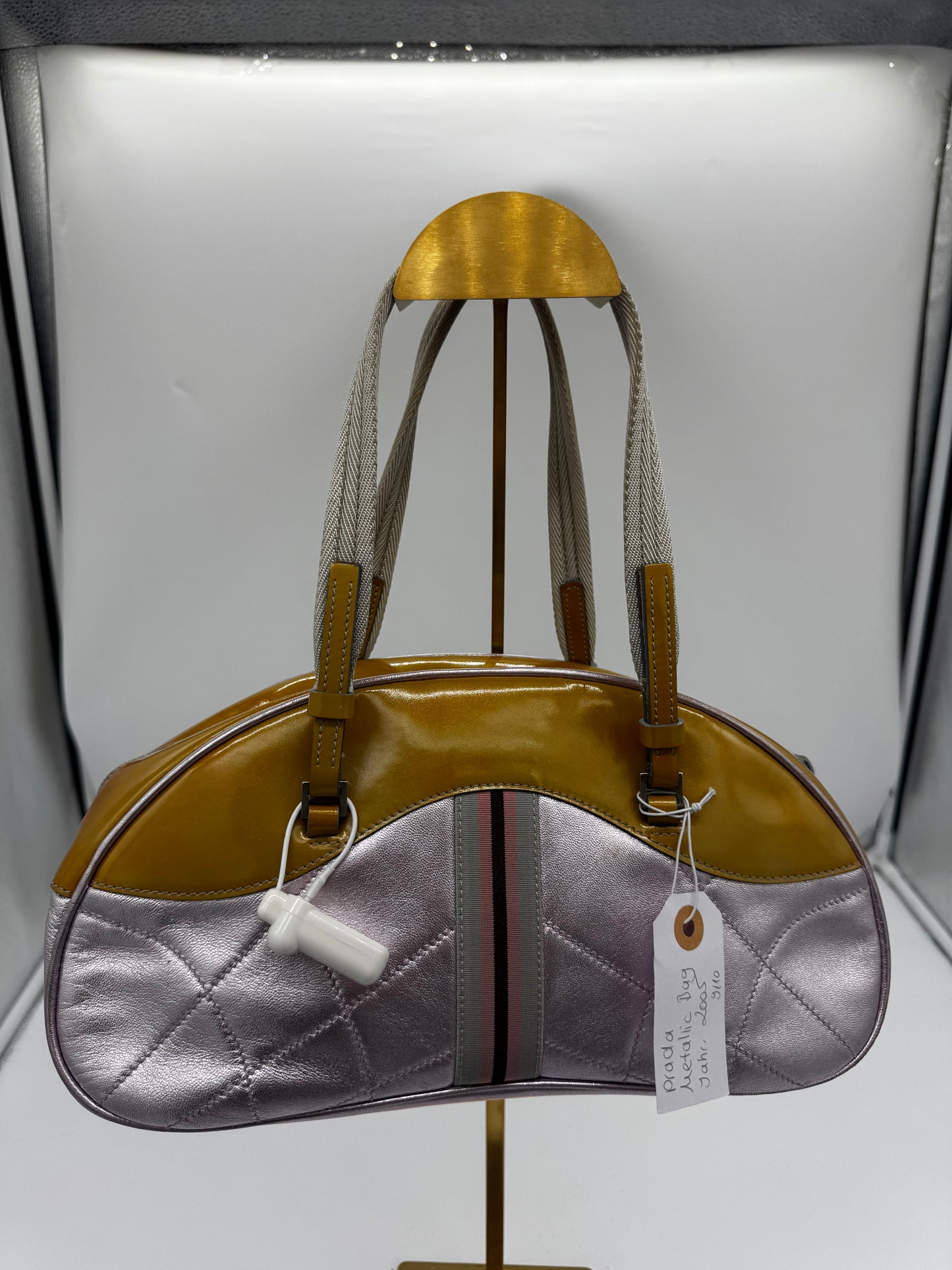 Prada Metallic Bag
