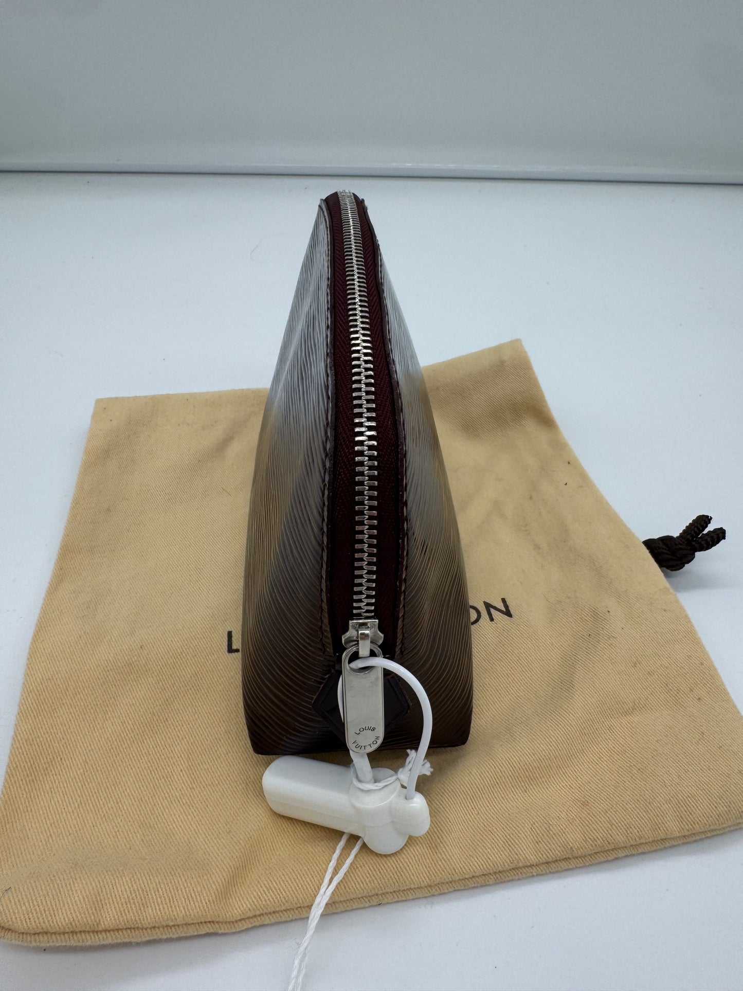 Louis Vuitton Cosmetic pouch GM EPI Leder Burgundy