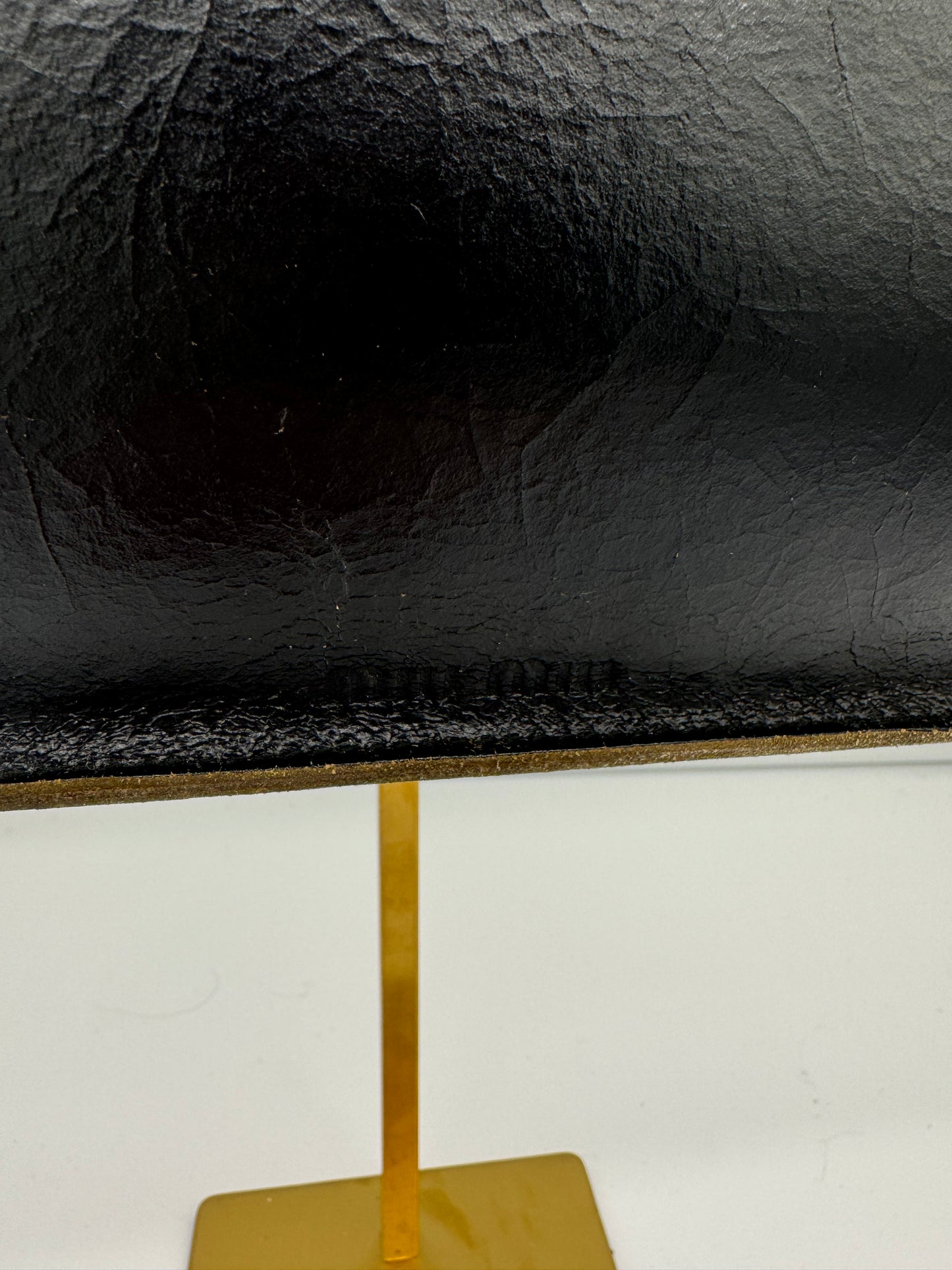 Miu Miu Leder Shopper schwarz