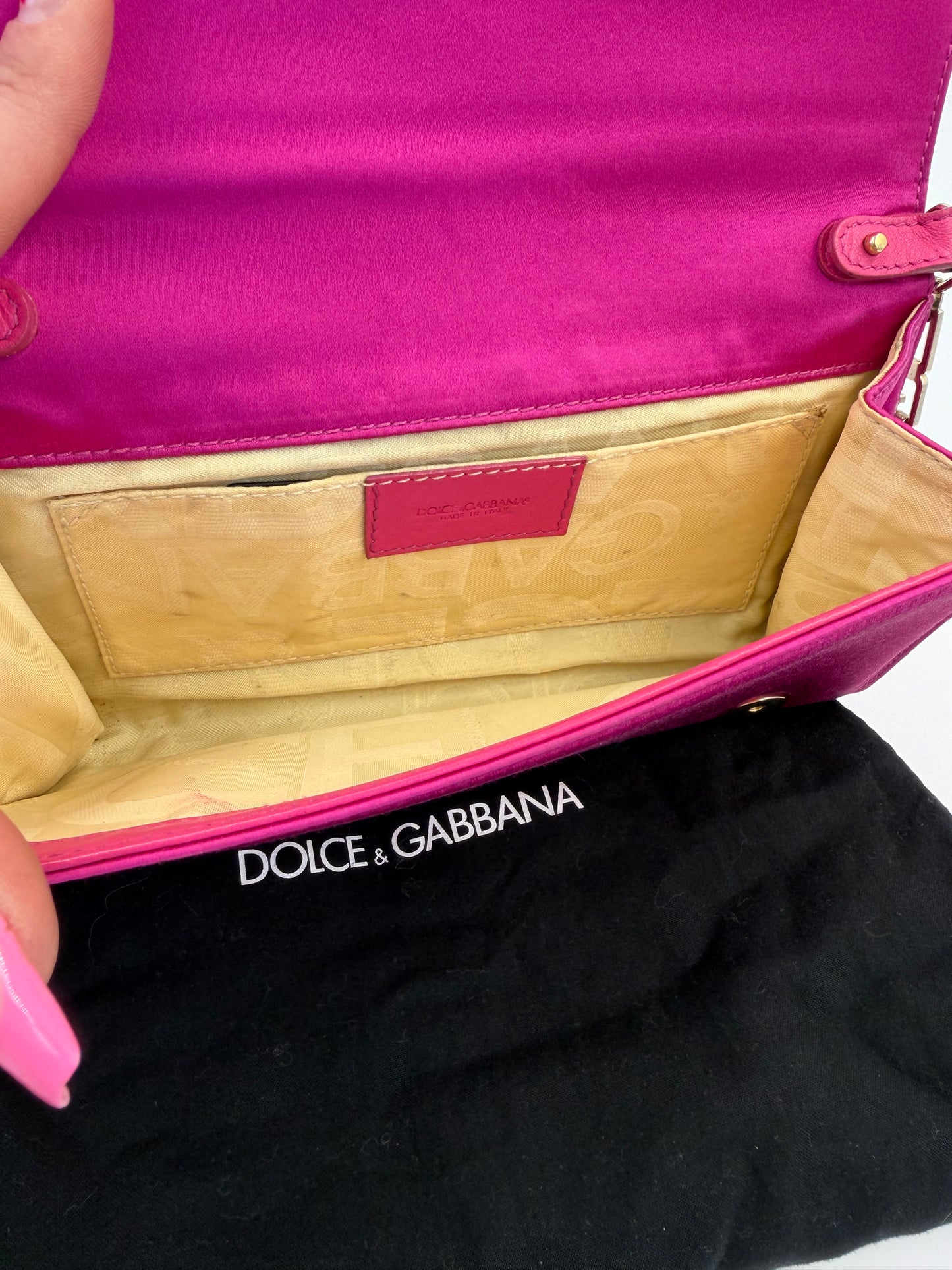Dolce & Gabbana Abendtasche pink