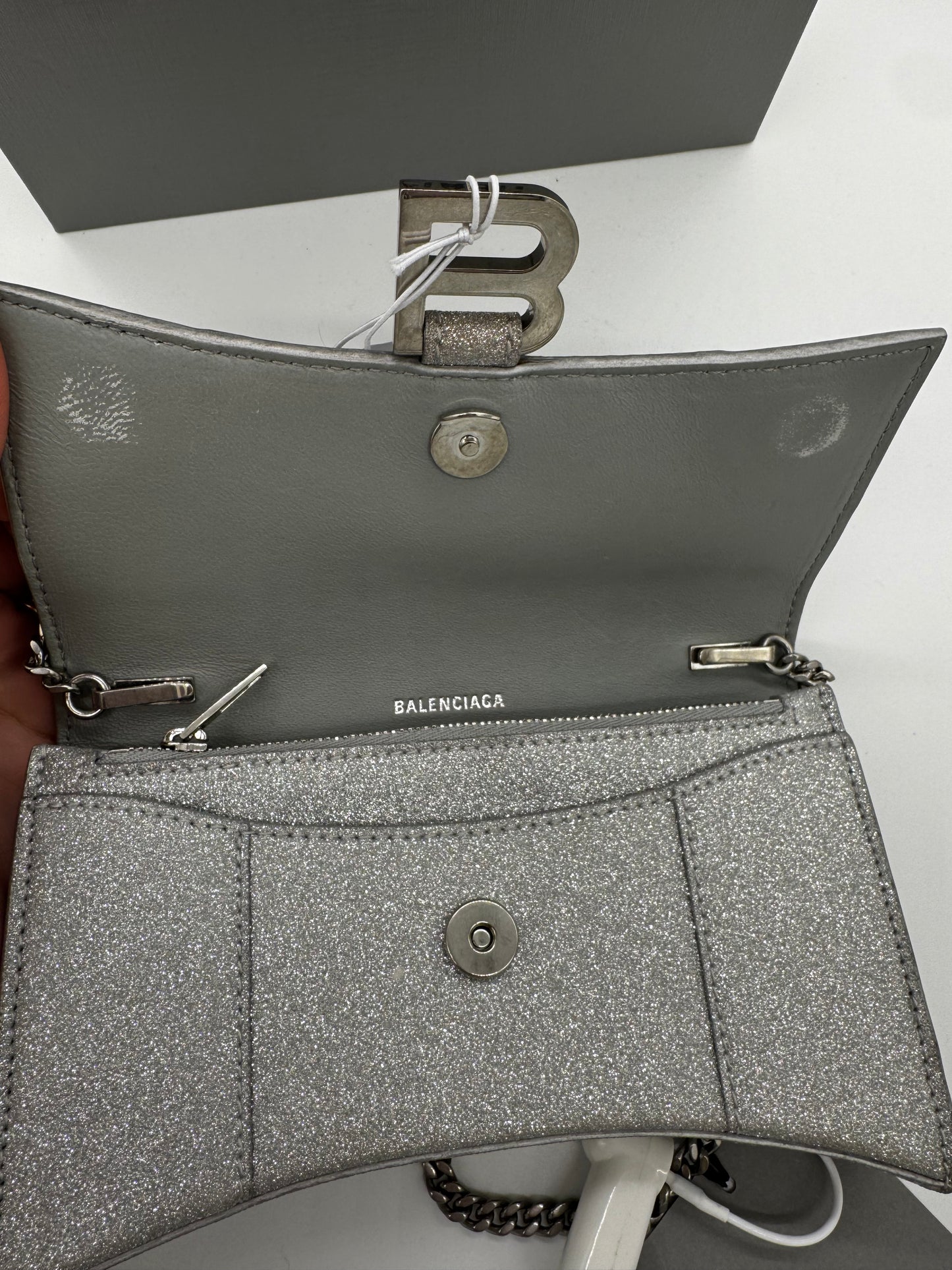 Balenciaga Hourglass Abendtasche