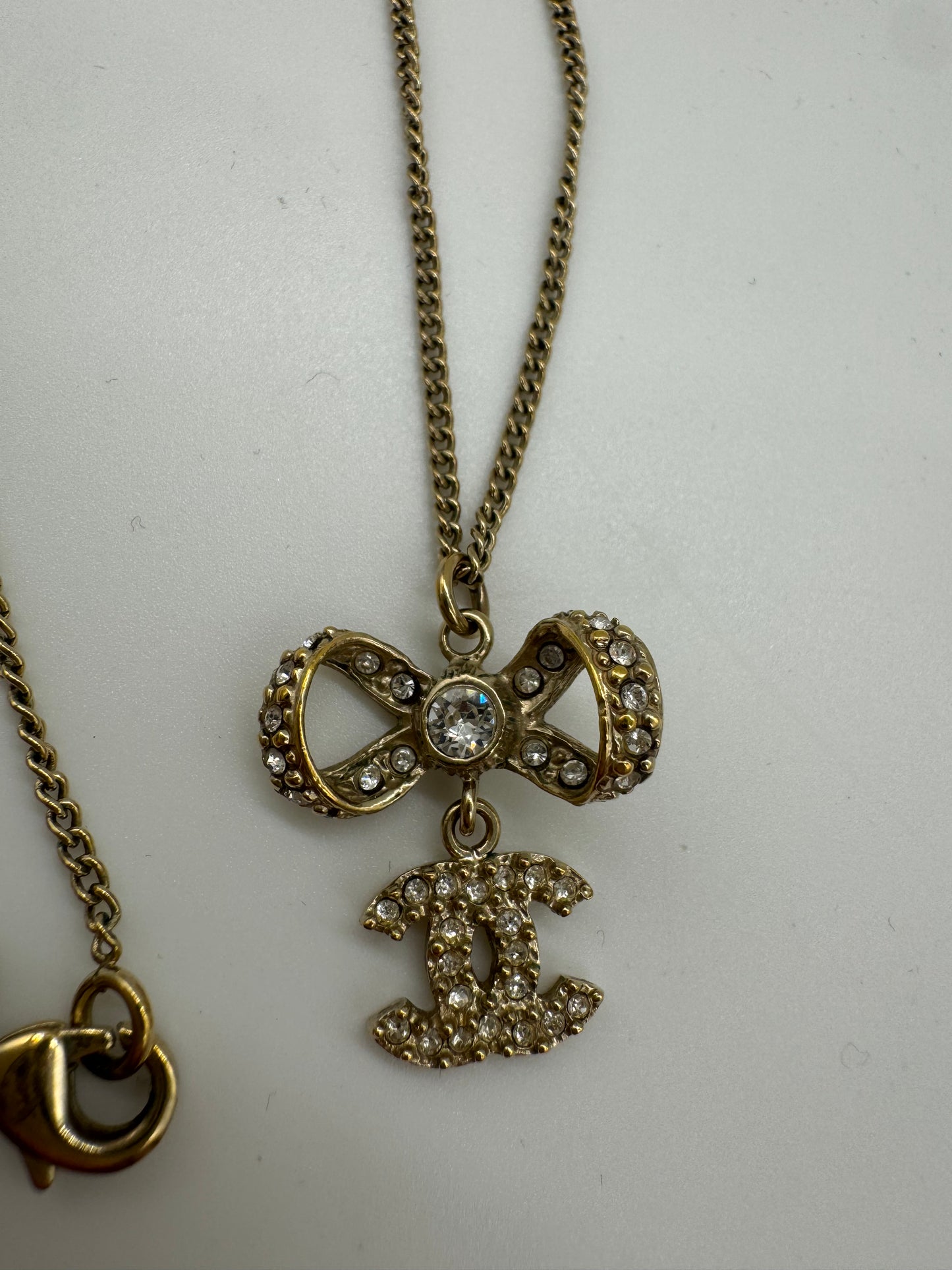 Chanel Kette Schleife