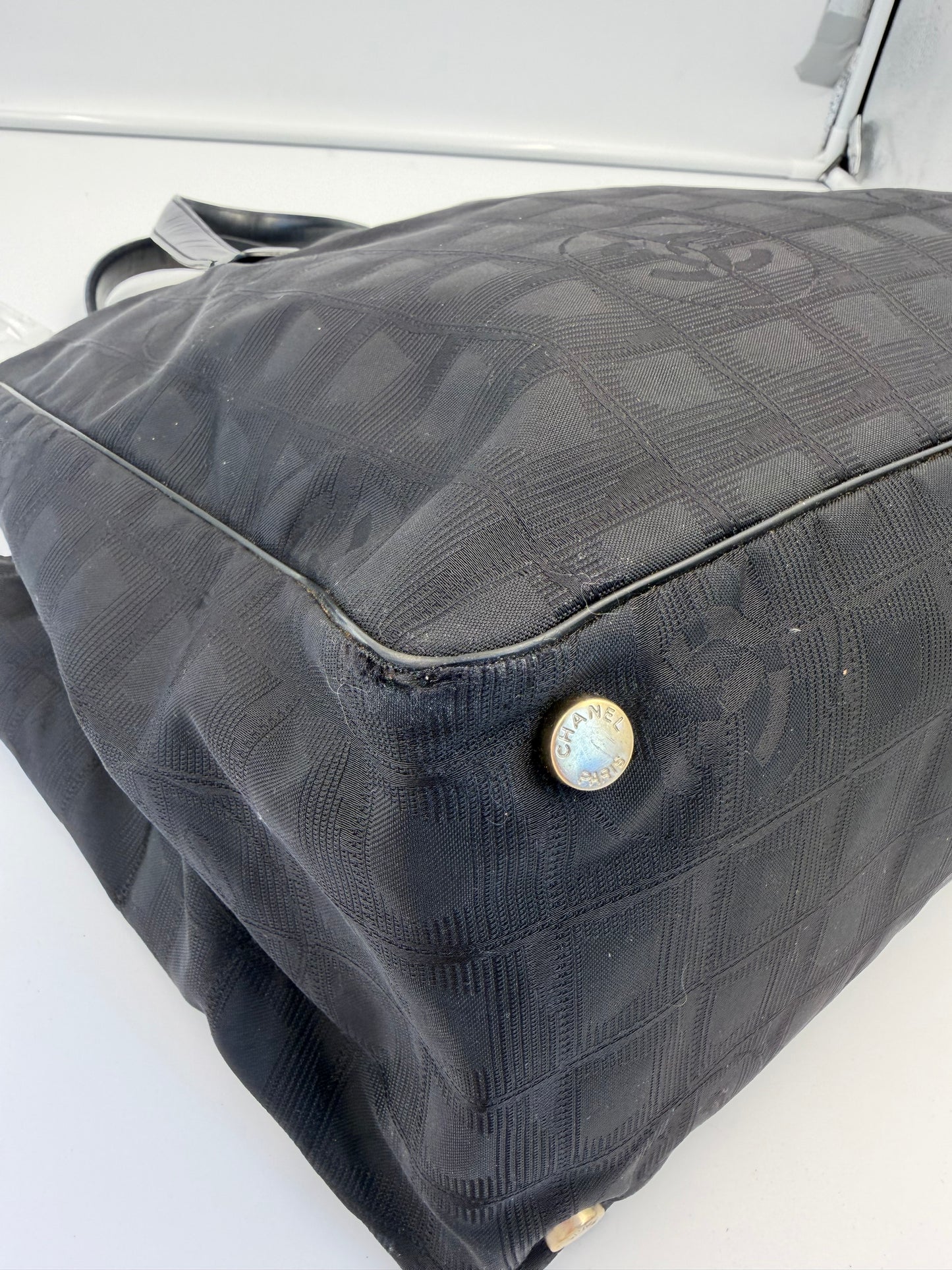 Chanel Shopper Travel line Black