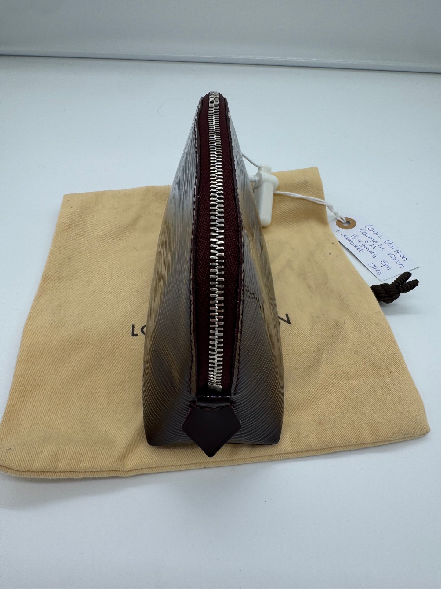 Louis Vuitton Cosmetic pouch GM EPI Leder Burgundy